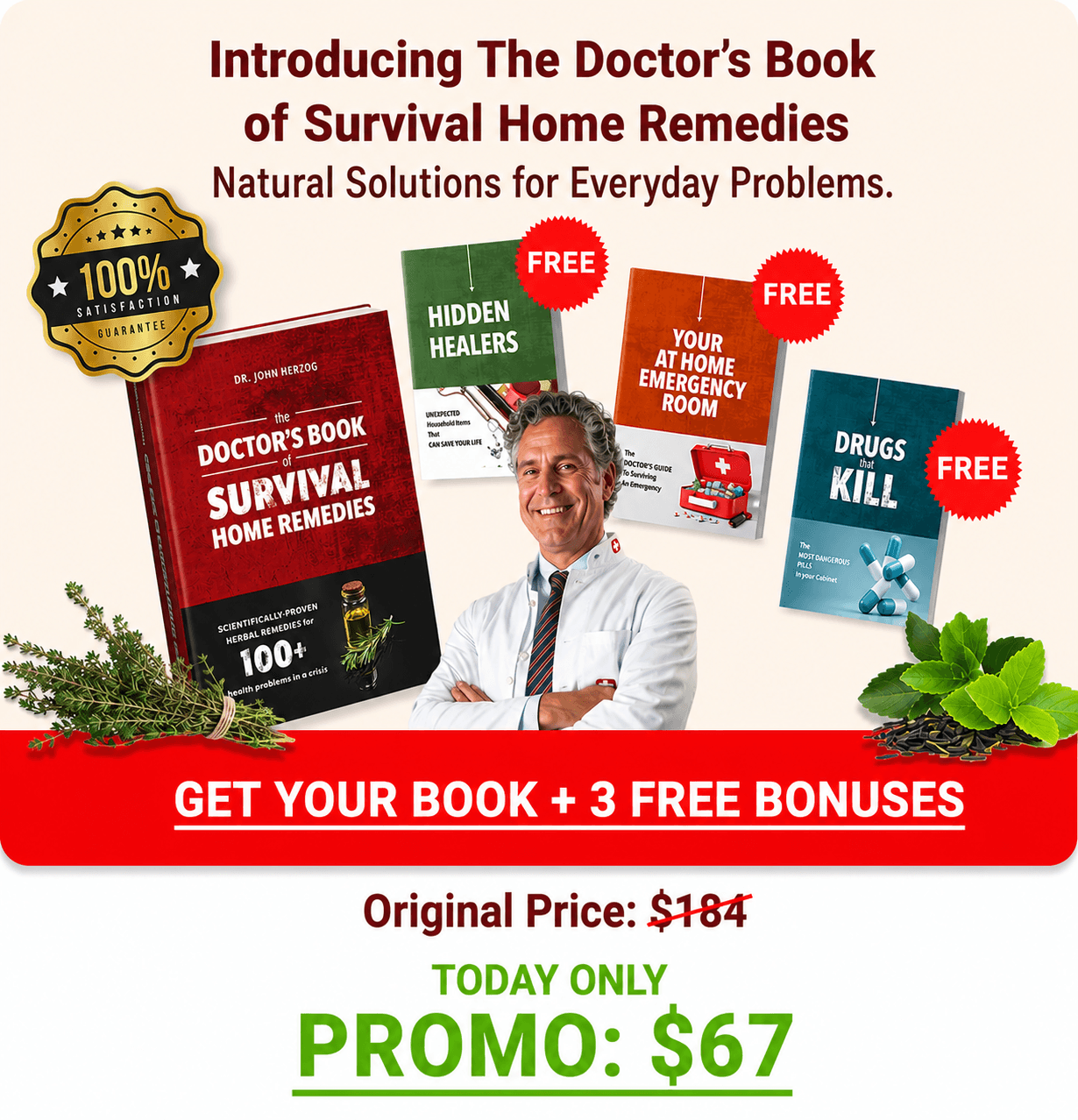 Get Your Book + 3 FREE Bonuses